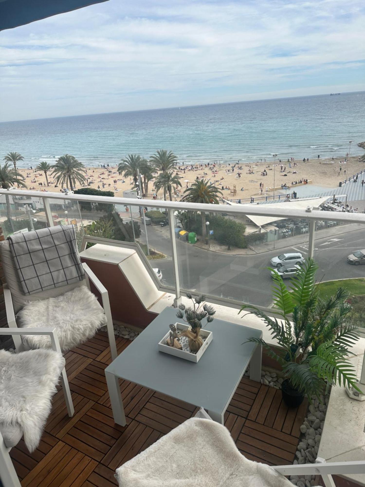 Postiguet Beach Flat Alicante Exterior foto